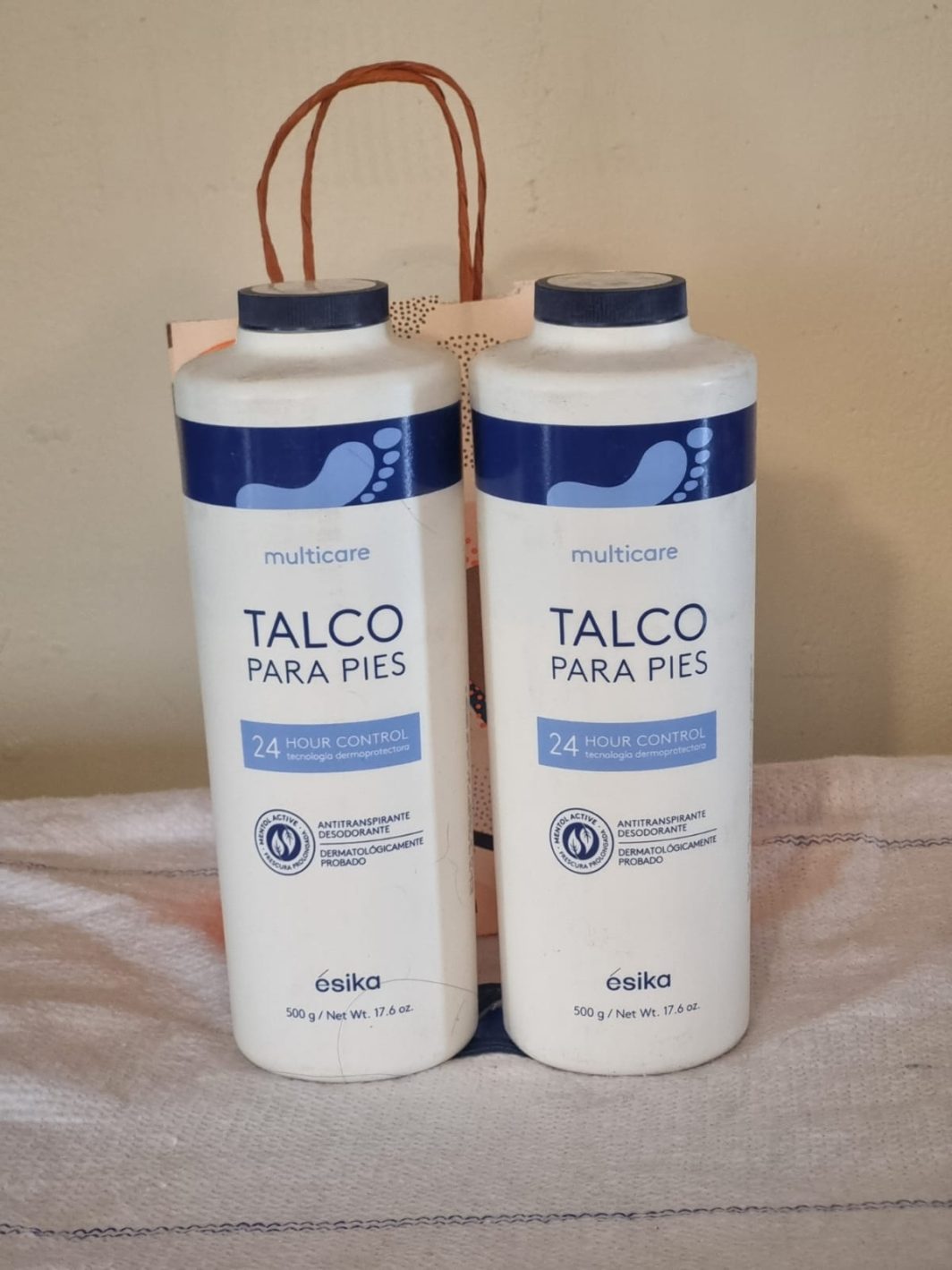 Talco para Pies 24h Control 500g