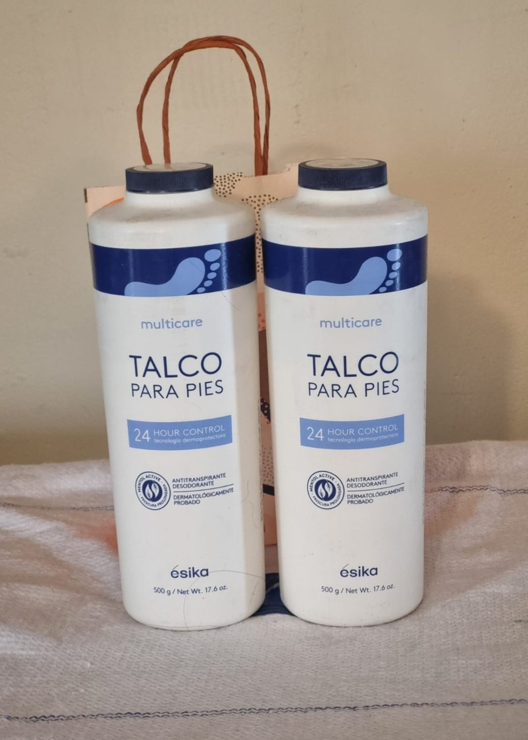 Talco para Pies 24h Control 500g