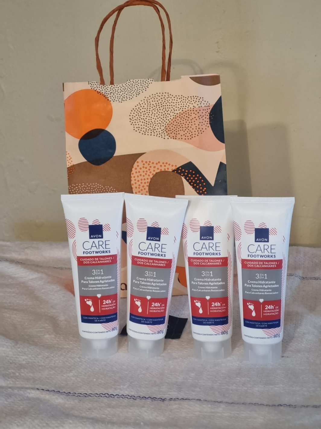 Crema Hidratante 3 en 1 para Talones Agrietados 80 g