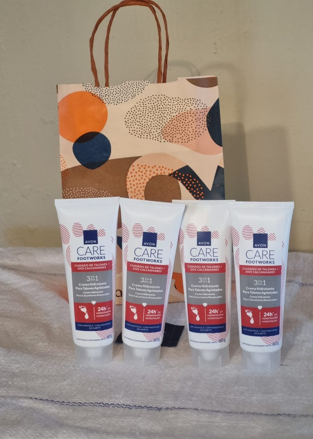 Crema Hidratante 3 en 1 para Talones Agrietados 80 g