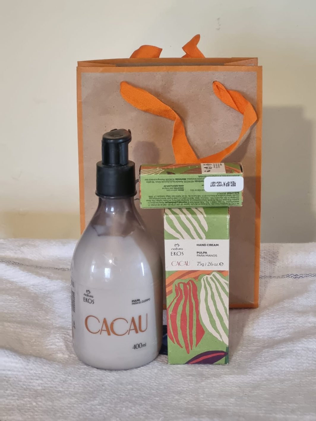 Set Cacau (Pulpa Corporal 400 ml + Crema de Manos 75 g)